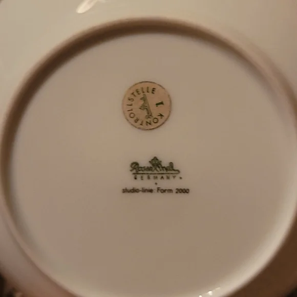 Rosenthal Small Plate kontrollstelle Germany - Picture 2 of 8
